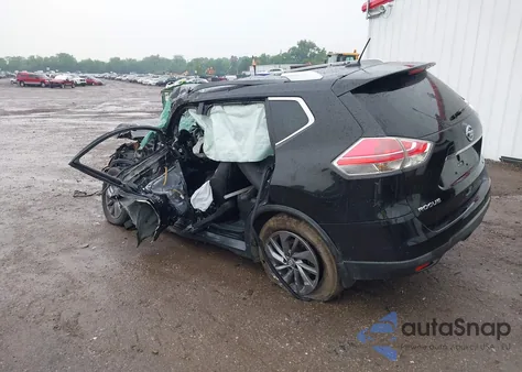 2016 Nissan Rogue Sl from USA, damaged, VIN KNMAT2MV0GP719327